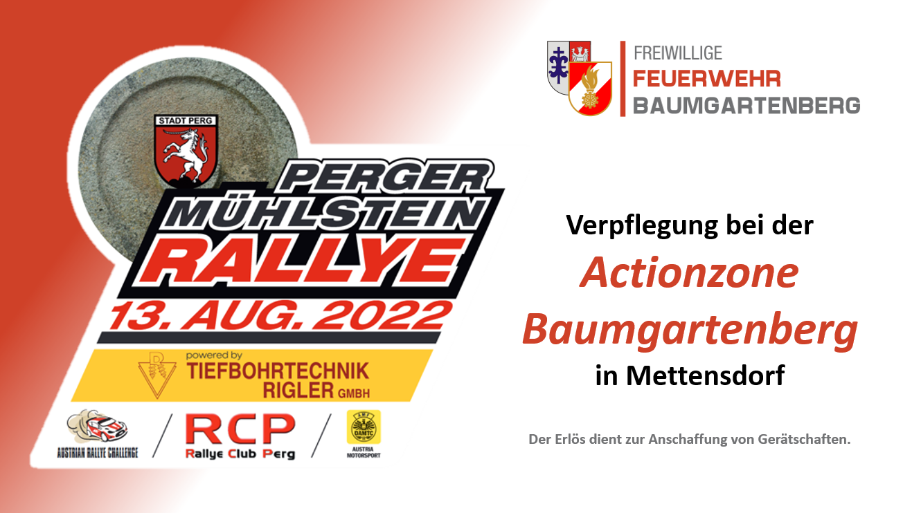 Perger Mühlstein Rallye 2022