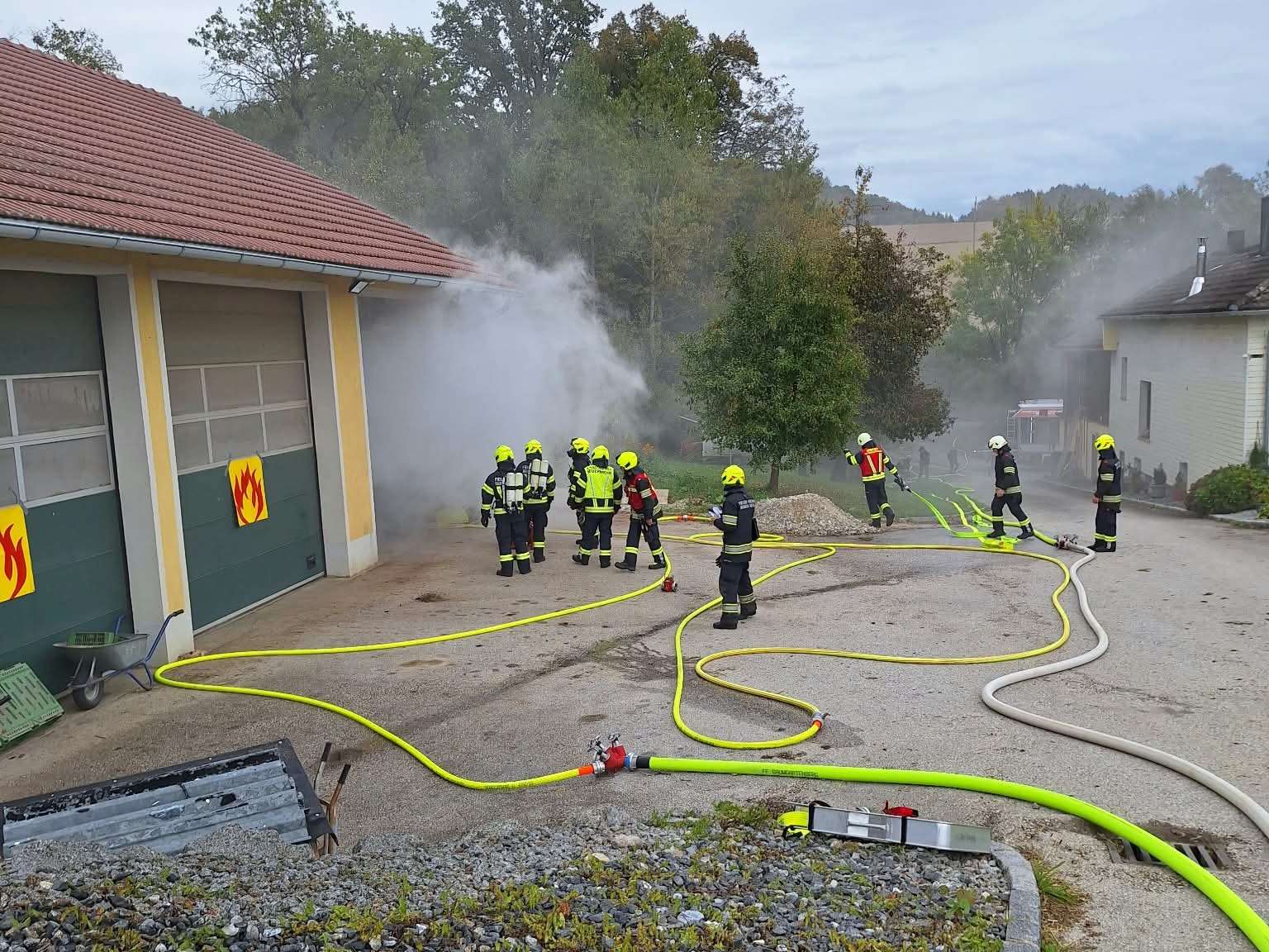 Herbstübung in Amesbach